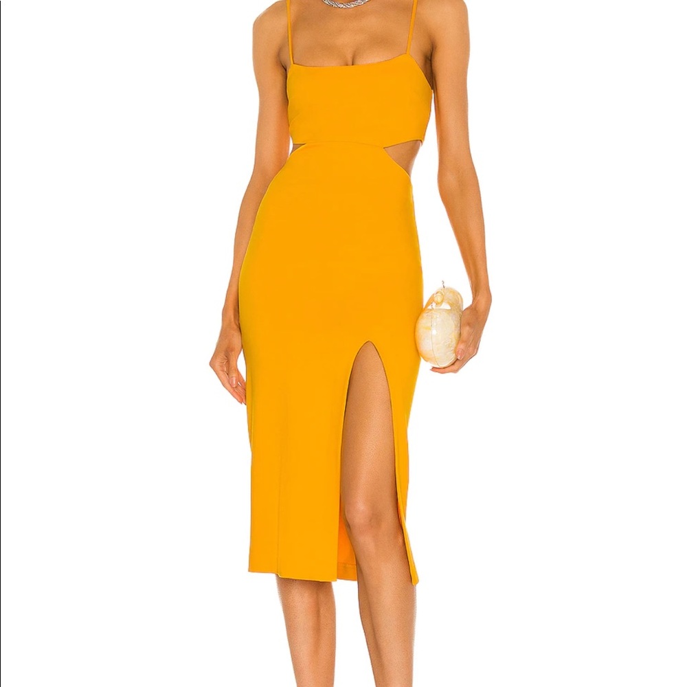 Haydon Dress- Canary Yellow